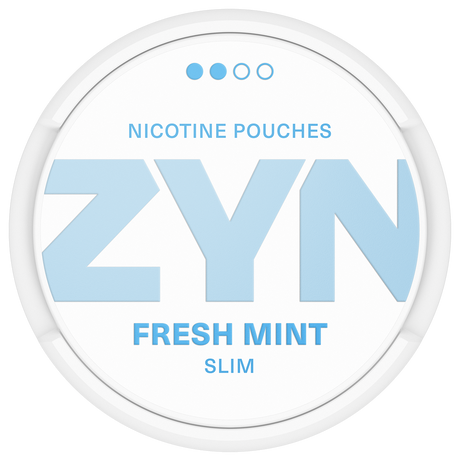 ZYN Cool Mint Slim S2 (Fresh Mint) Side