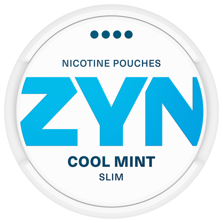 ZYN Cool Mint Slim S4 Side