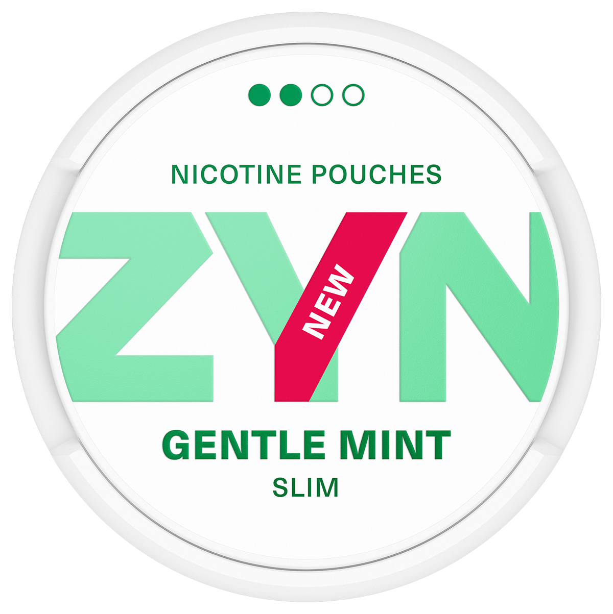 ZYN Gentle Mint Slim S2 Side
