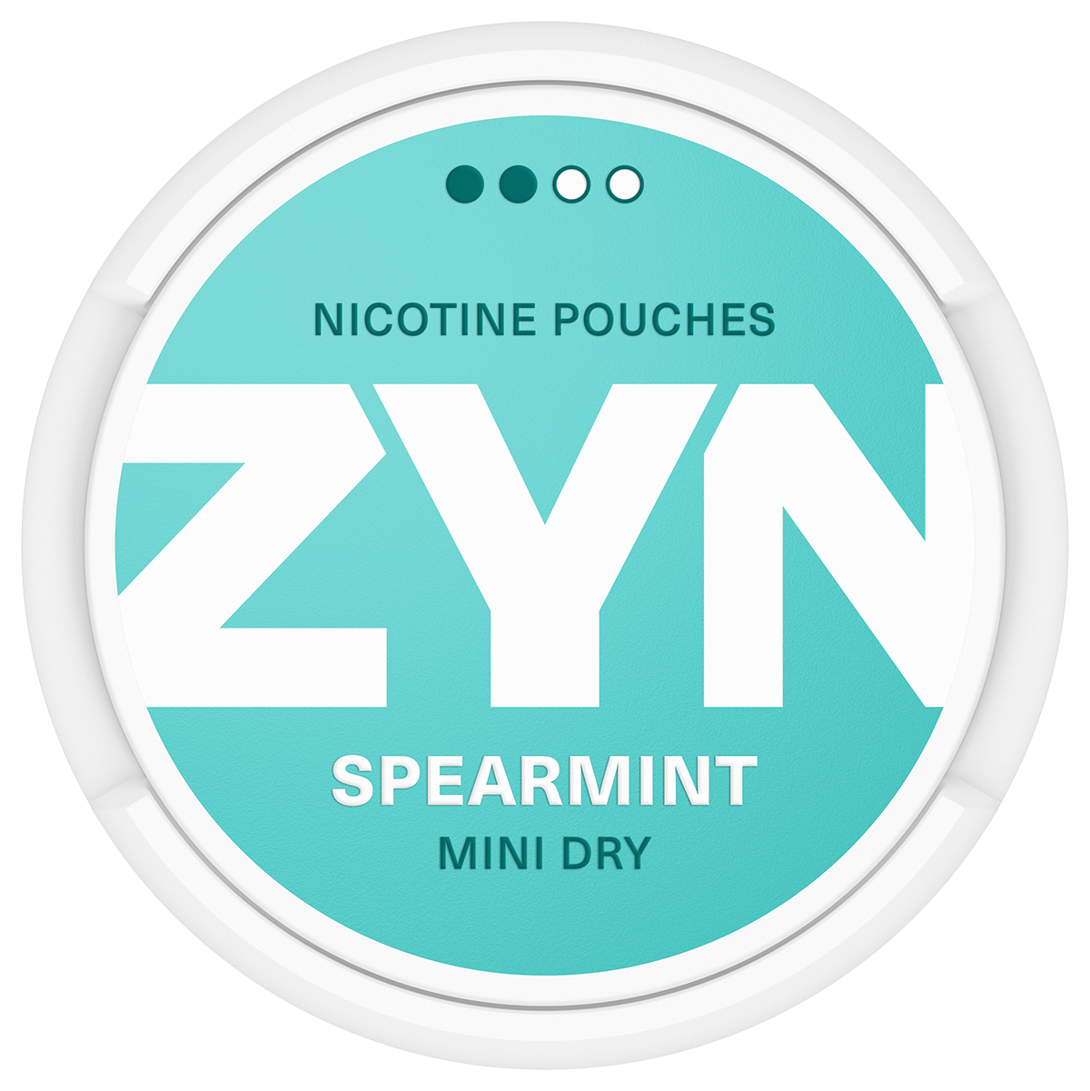 ZYN Spearmint Mini S2 Side