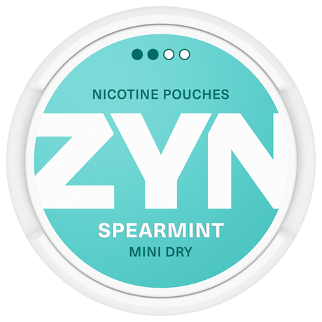 ZYN Spearmint Mini S2 Side