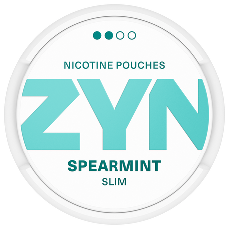 ZYN Spearmint Slim S2 Side