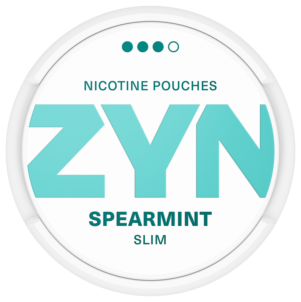 ZYN Spearmint Slim S3 Side