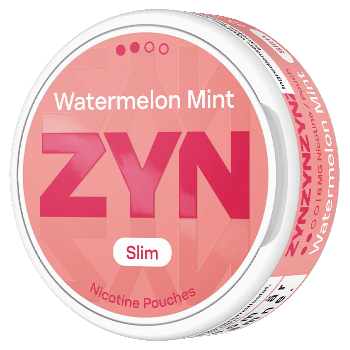 ZYN Watermelon Mint Slim S2 Side