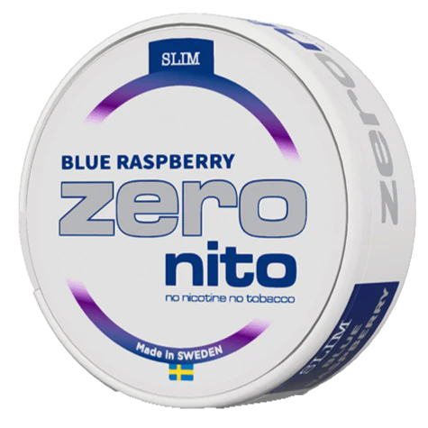 Zeronito Blue Raspberry Slim Side