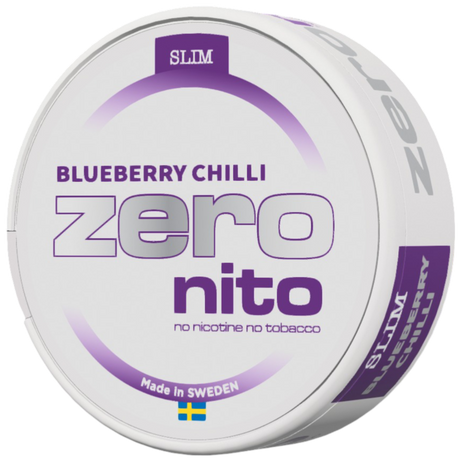Zeronito Blueberry Chilli Slim Side