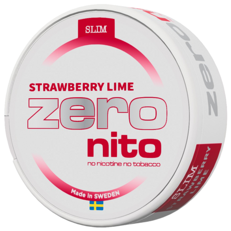 Zeronito Strawberry Lime Slim Side