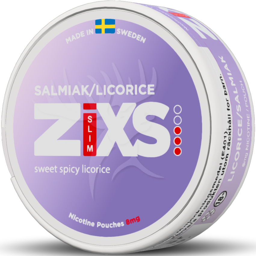 Zixs Salmiak Slim Side