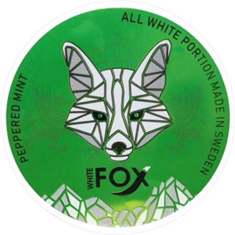 White Fox Peppered Mint ShopSnus