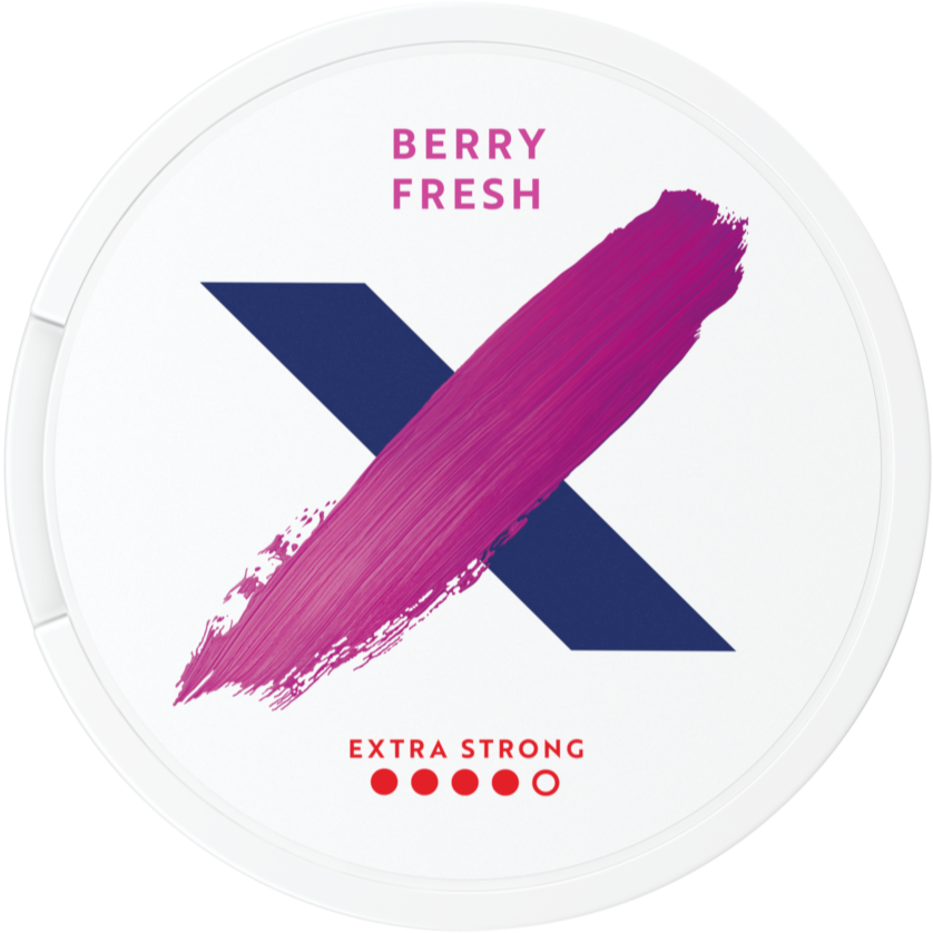 X Berry Fresh Extra Strong ShopSnus