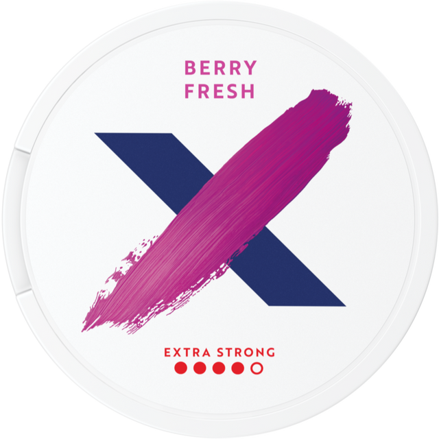X Berry Fresh Extra Strong ShopSnus
